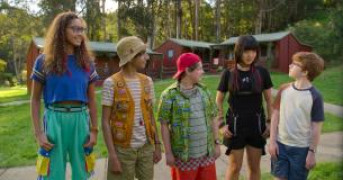 Кадр з фільму Дятел Вуді вирушає у табір