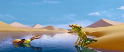 Кадр з фільму Жаб'яче королівство. Таємниця кришталевої жаби