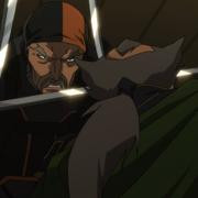 Кадр з фільму Син Бетмена