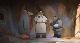 Кадр з фільму Ернест і Селестіна: Подорож до Тарабарії