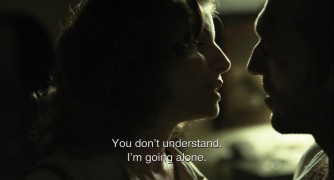 Кадр з фільму За течією