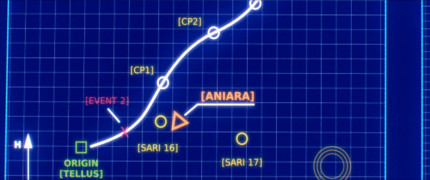 Кадр з фільму Аніара