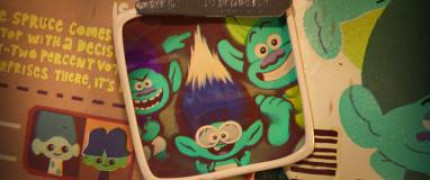 Кадр з фільму Тролі: Знову разом