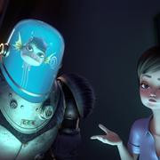 Кадр з фільму Мегамозок проти Синдикату Загибелі