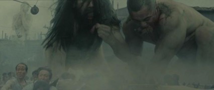 Кадр з фільму Атака титанів. Фільм перший: Жорстокий світ