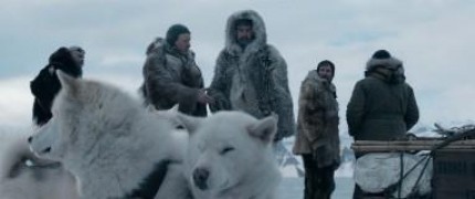 Кадр з фільму Амундсен