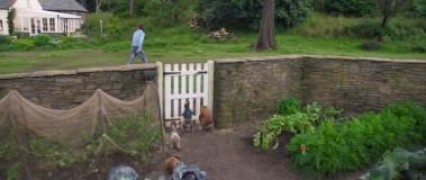 Кадр з фільму Кролик Петрик