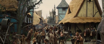 Кадр з фільму Білосніжка та мисливець