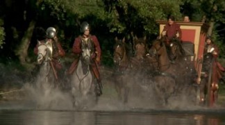 Кадр з фільму Мушкетери