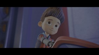 Кадр з фільму Щенячий патруль у кіно