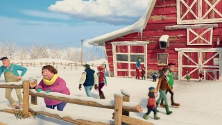 Кадр з фільму Еліот - найменше оленя Санти