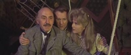 Кадр з фільму Перші люди на Місяці