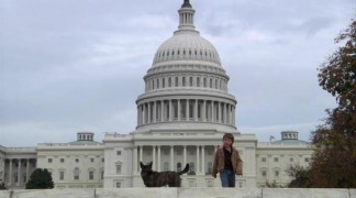 Кадр з фільму Перший пес держави