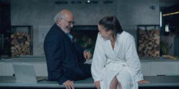 Кадр з фільму Проти вітру