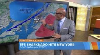 Кадр з фільму Зубастий торнадо 2