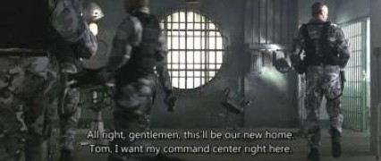 Кадр з фільму Скеля