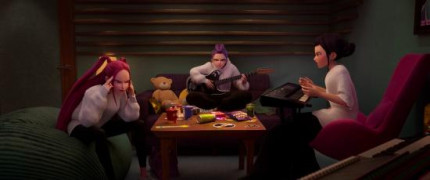 Кадр з фільму Кейпоп-мисливиці на демонів