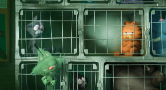 Кадр з фільму Ґарфілд у кіно