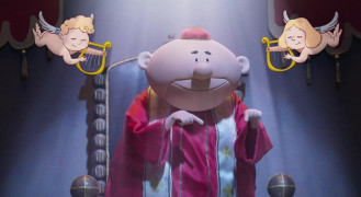 Кадр з фільму Чарівна пригода Да Вінчі