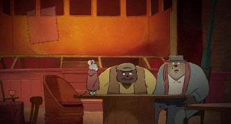 Кадр з фільму Ернест і Селестіна: Подорож до Тарабарії