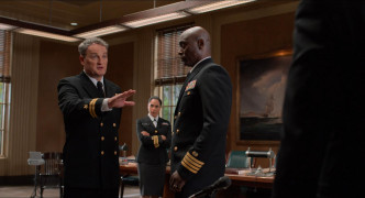 Кадр з фільму Військовий трибунал по справі про заколот на Кейні