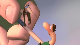 Кадр з фільму Сонцесяйний Баррі і хробаки диско