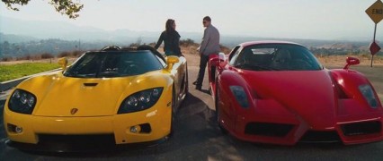 Кадр з фільму Жага швидкості