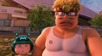 Кадр з фільму Загін супергероїв