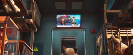 Кадр з фільму Місія «Звіропотяг»