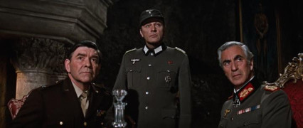 Кадр з фільму Куди залітають лише орли