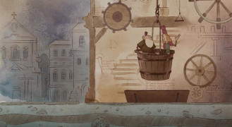 Кадр з фільму Чарівна пригода Да Вінчі