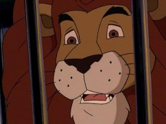 Кадр з фільму Пригоди Лева в чарівній країні Оз