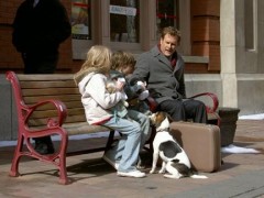 Кадр з фільму Родина на Різдво