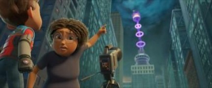 Кадр з фільму Щенячий патруль у кіно