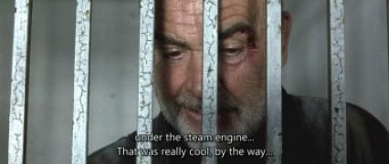 Кадр з фільму Скеля