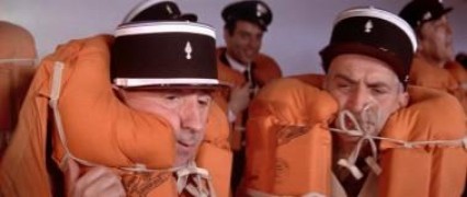 Кадр з фільму Жандарм у Нью-Йорку