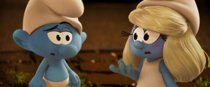 Кадр з фільму Смурфи