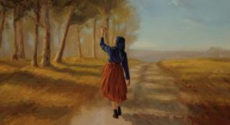 Кадр з фільму Кріпачка