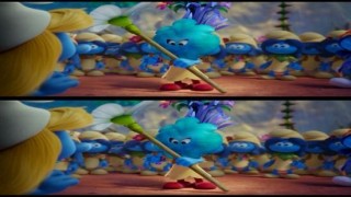 Кадр з фільму Смурфики: Загублене містечко