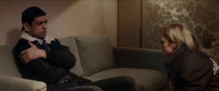 Кадр з фільму Кур'єр