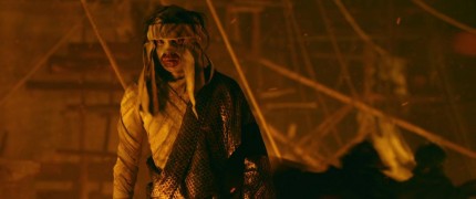 Кадр з фільму Мандрівний Кеншін: Кіото у вогні