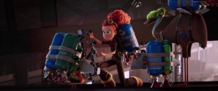 Кадр з фільму Лелеки