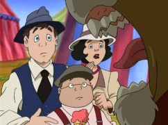 Кадр з фільму Пригоди Лева в чарівній країні Оз