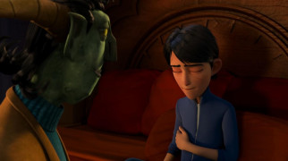 Кадр з фільму Мисливці на тролів. Повстання титанів