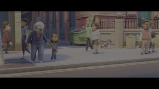 Кадр з фільму Щенячий патруль у кіно