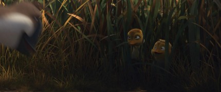 Кадр з фільму Татко гусак