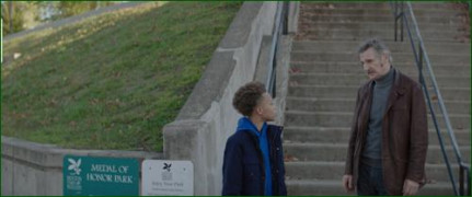 Кадр з фільму Спокута