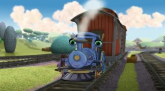 Кадр з фільму Пригоди крихітки Паровозика