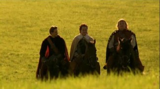 Кадр з фільму Мушкетери