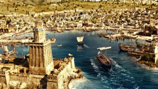 Кадр з фільму Астерікс на Олімпійських іграх